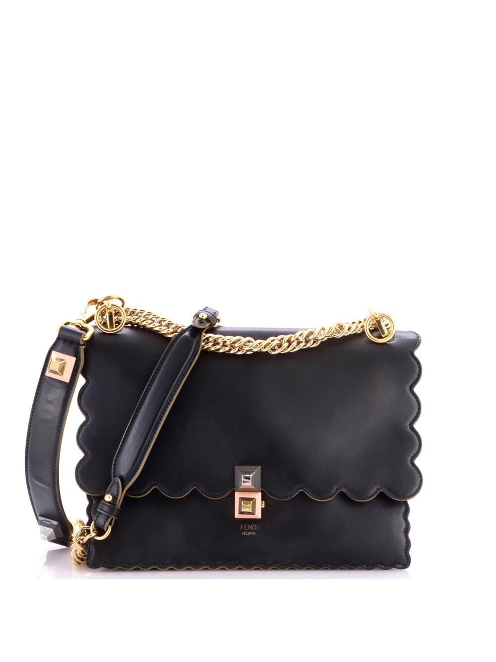 Fendi Kan I Bag Leather Medium #370370F99B